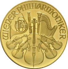 1995 Austrian Gold Philharmonic Coin 1oz