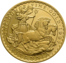 1997 Proof Gold Britannia 4 Coin Set Boxed