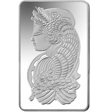 10oz Silver Bar PAMP Minted