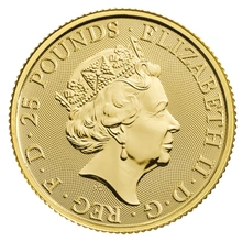 2019 1/4oz Yale of Beaufort Gold Coin Queen's Beasts