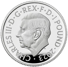 2023 75th Birthday of King Charles III 1/2oz Silver Proof Coin