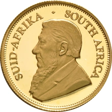 2002 Proof 1/2oz Krugerrand Gold Coin