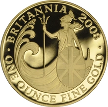 2008 Proof Gold Britannia 4 Coin Set Boxed
