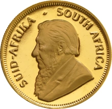 1997 Proof 1/4oz Krugerrand Gold Coin