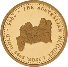 1/25oz Australian Kangaroo Gold Nugget Coin Best Value