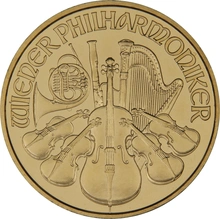 2005 1/2oz Austrian Gold Philharmonic Coin