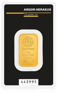 10g Gold Bar Argor-Heraeus