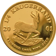2001 Proof 1/4oz Krugerrand Gold Coin