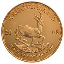 2008 Krugerrand Gold Coin 1oz