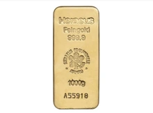 1kg Gold Bar Heraeus