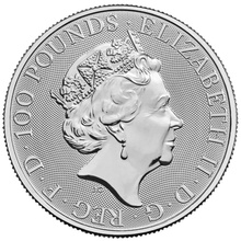 2022 Lion of England - Tudor Beasts 1oz Platinum Coin
