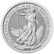 2024 1/4oz Britannia Silver Coin
