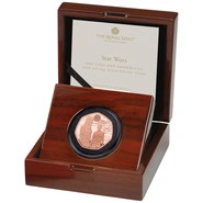 2024 50p Han Solo & Chewbacca BoxedStar Wars Proof Gold Coin Boxed
