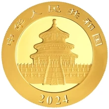 2024 15g Chinese Panda Gold Coin