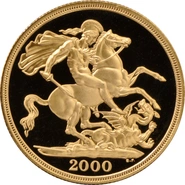 2000 Proof £2 Coin Gold Double Sovereign