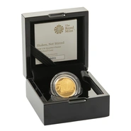 2020 Proof 1/4oz James Bond 007 Gold Coin Shaken Not Stirred Boxed