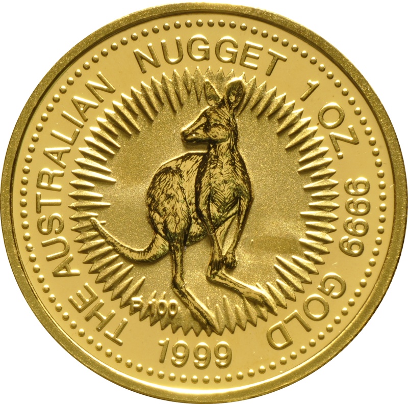 1999 1oz Gold Australian Nugget