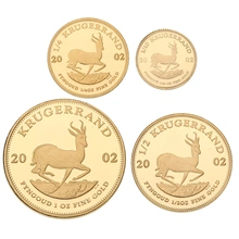 2002 Proof Krugerrand Gold Coin Prestige 4 Coin Set Boxed