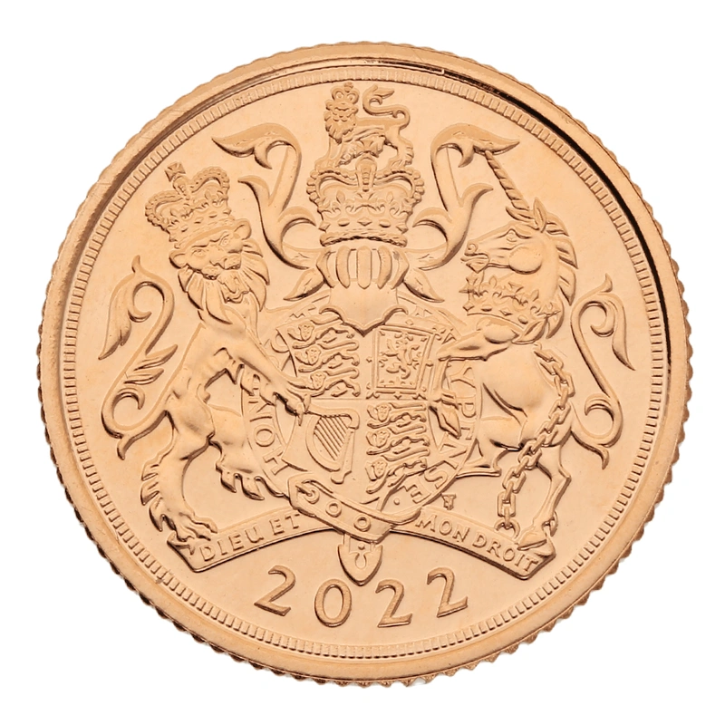 2022 Gold Half Sovereign Jubilee - From €498.30