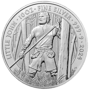 2024 Little John Silver Coin Myths & Legends 10oz