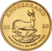 2000 Krugerrand Gold Coin 1oz