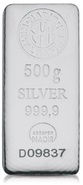 Nadir 500 Gram Minted Silver Bar