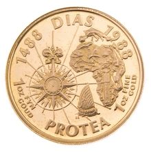 1988 Protea 1oz Gold Coin