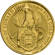2017 1/4oz Griffin of Edward III Gold Coin Queen's Beasts