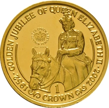 Isle of Man Crown Gold Coin 1oz