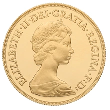 1982 Proof £2 Coin Gold Double Sovereign