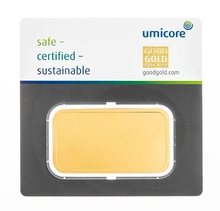 100g Gold Bar Umicore