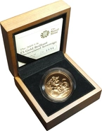 2009 Gold £5 Coin Brilliant Uncirculated Boxed