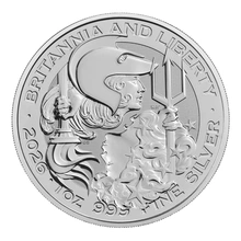 2026 Britannia & Liberty 1oz Silver Coin