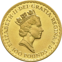1990 Gold Britannia Coin 1oz