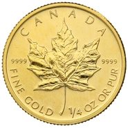 2010 1/4oz Canadian Maple Leaf Gold Coin