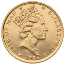 1985 Isle of Man Angel Gold Coin 1oz