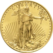 2014 1/4oz American Eagle Gold Coin