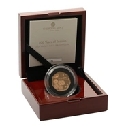 2021 Proof 50p Gold Coin 100 Years of Insulin Innovation in Science Boxed