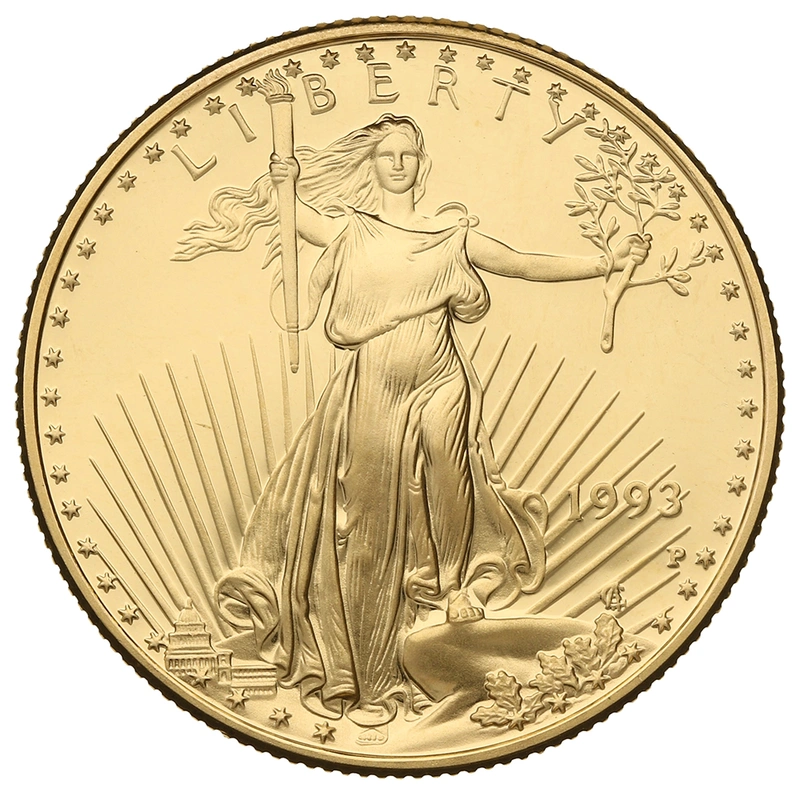 1993 Proof 1/2oz American Eagle Gold Coin
