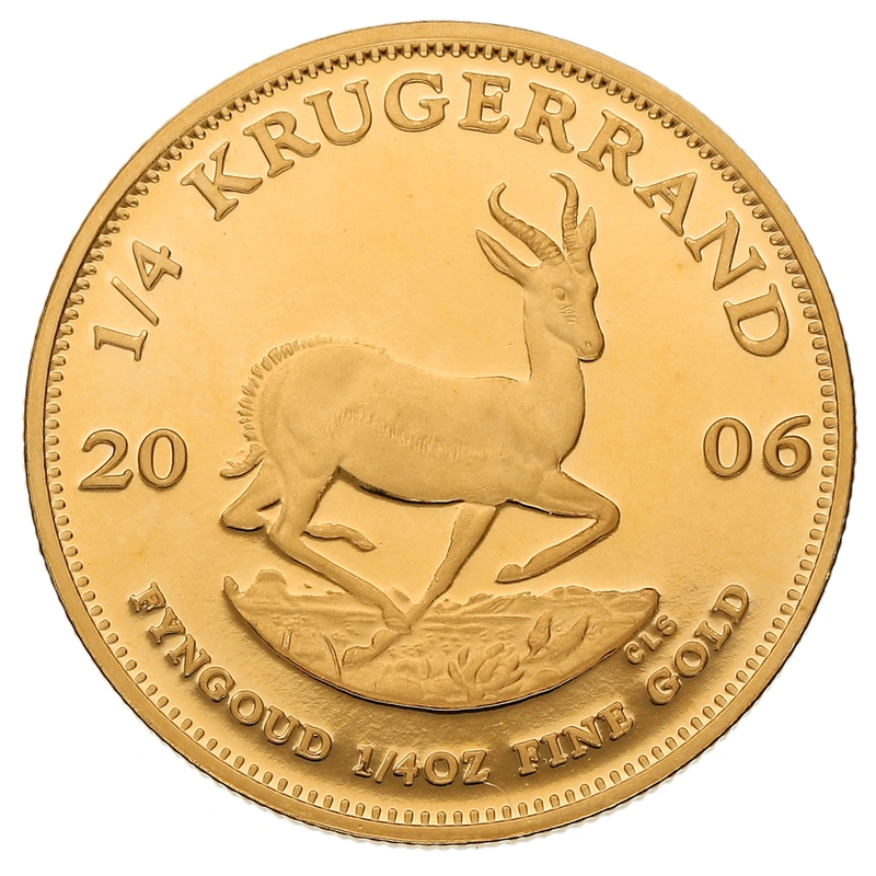 2006 Proof 1/4oz Krugerrand Gold Coin