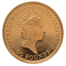 1988 Proof 1/2oz Gold Britannia Coin