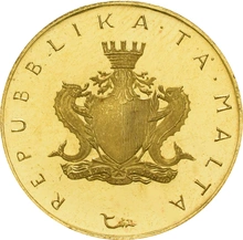 1975 Maltese Falcon £10 Gold Proof Coin