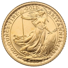 1987 Proof 1/10oz Gold Britannia Coin Boxed