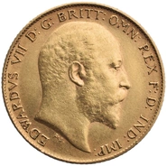 1904 Gold Half Sovereign Edward VII Perth