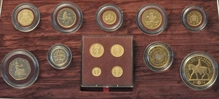 2002 Golden Jubilee Gold Proof Coin Set with Maundy Money Boxed