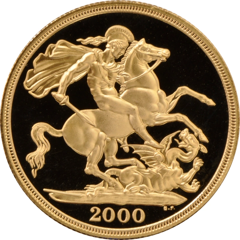 2000 Proof £2 Coin Gold Double Sovereign