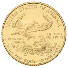 1998 Proof Quarter Ounce Eagle Gold Coin