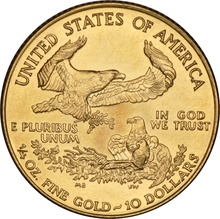 2002 Quarter Ounce Eagle Gold Coin