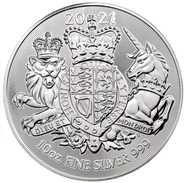 2021 Royal Arms Silver Coin 10oz