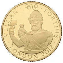 2010 - 2012 London Olympics Faster, Higher, Stronger Gold Proof 9 Coin Set Boxed
